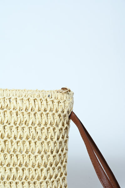 POCHETTE RAFFIA