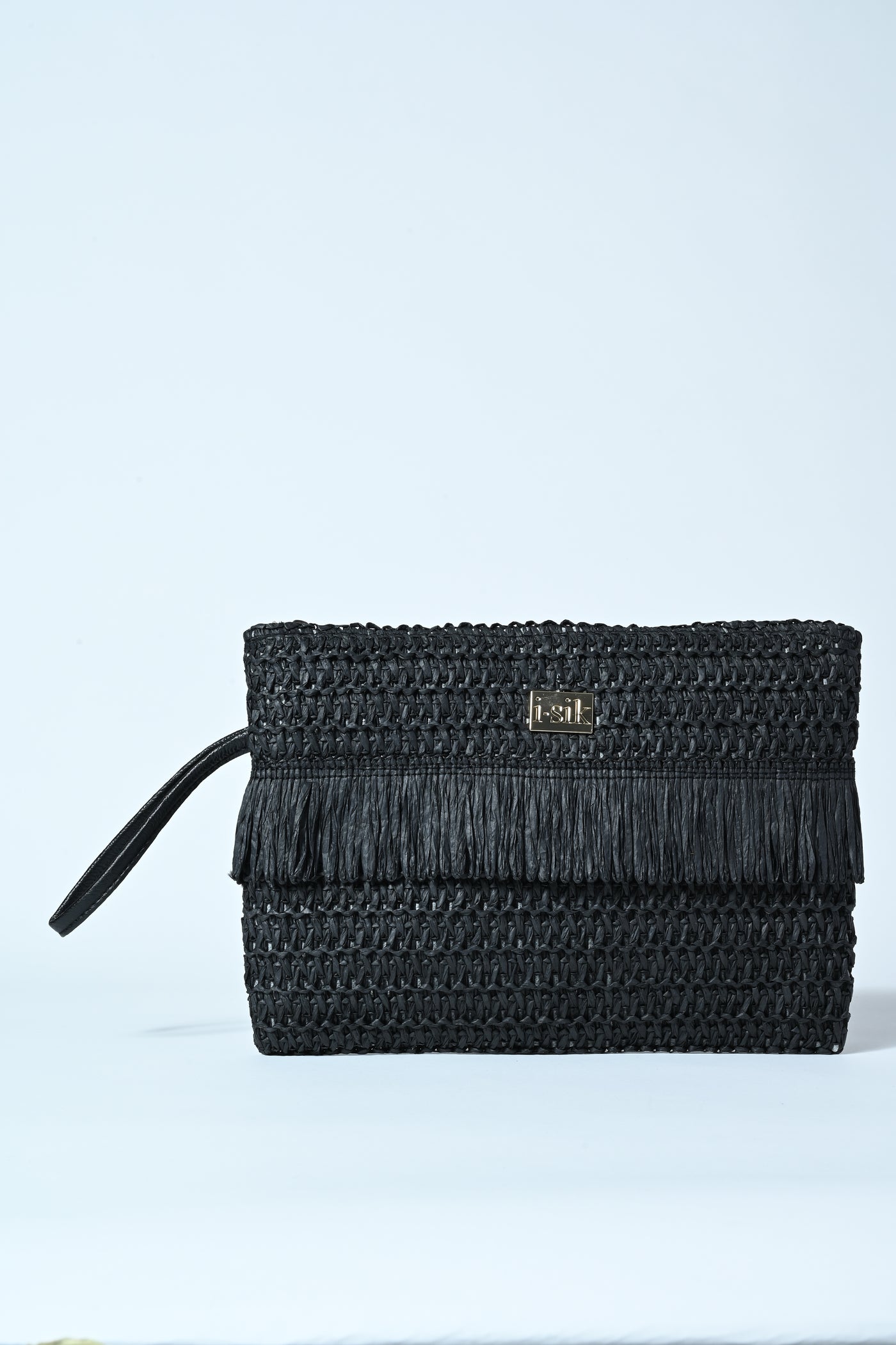 POCHETTE RAFFIA FRANGINA