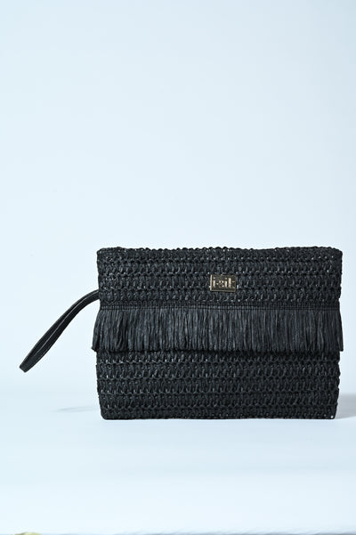 POCHETTE RAFFIA FRANGINA