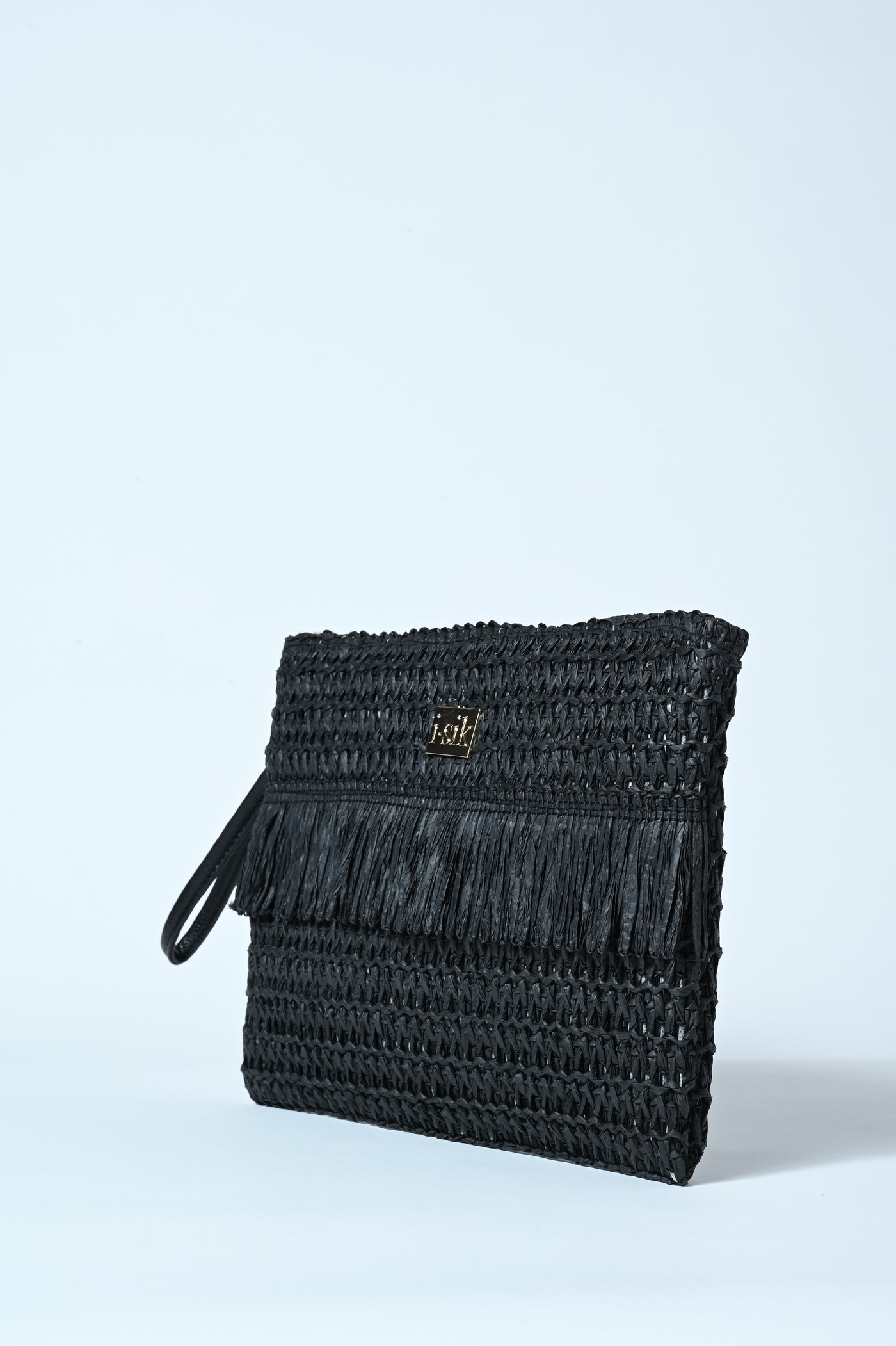 POCHETTE RAFFIA FRANGINA