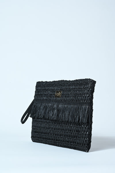 POCHETTE RAFFIA FRANGINA