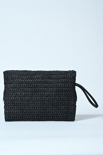 POCHETTE RAFFIA FRANGINA