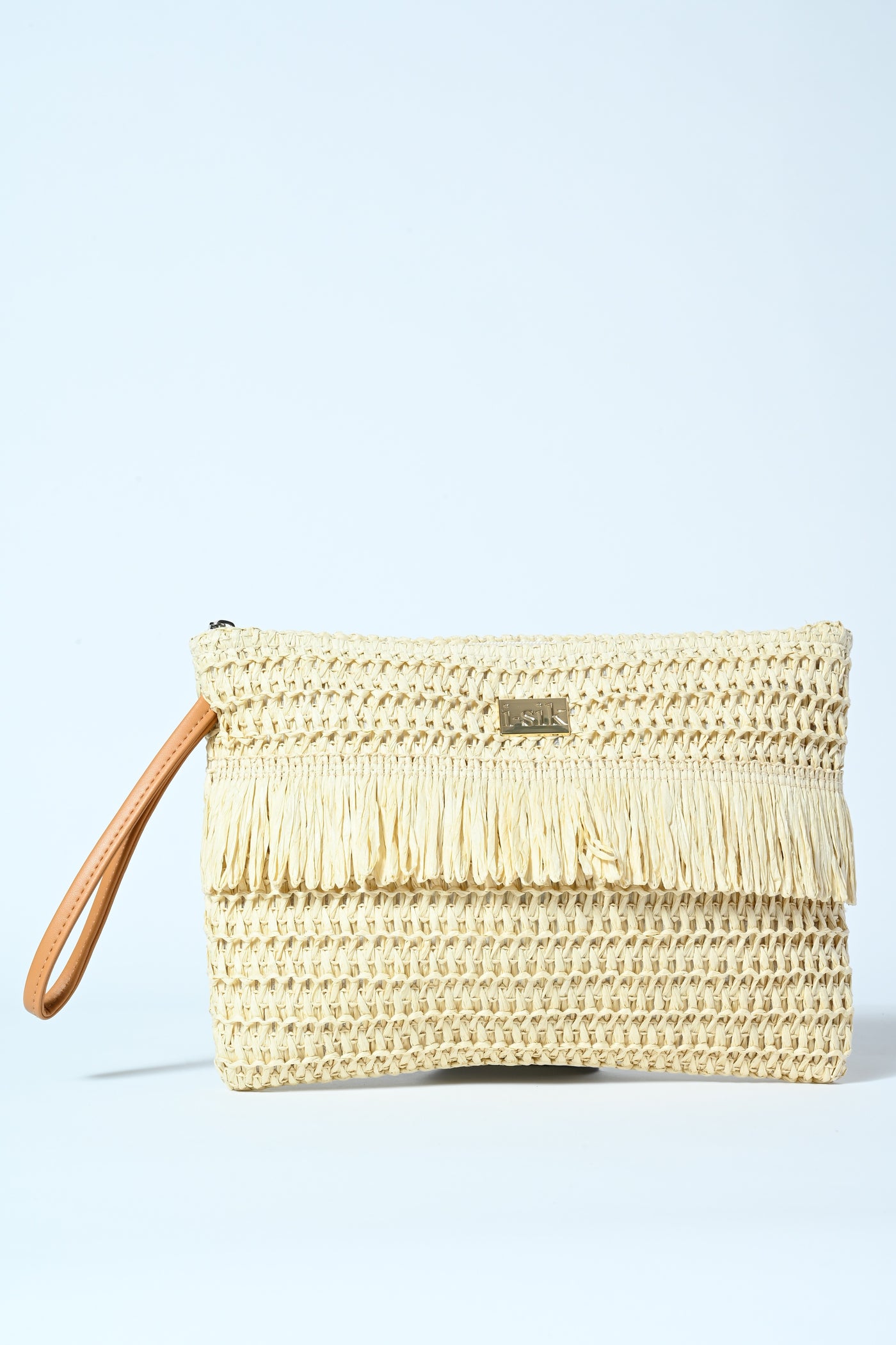 POCHETTE RAFFIA FRANGINA