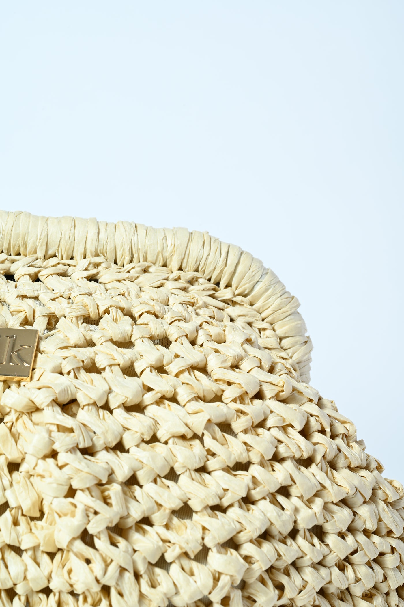 BORSA POUCHE RAFFIA