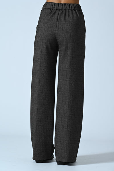 PANT. PALAZZO JACQUARD RIGA