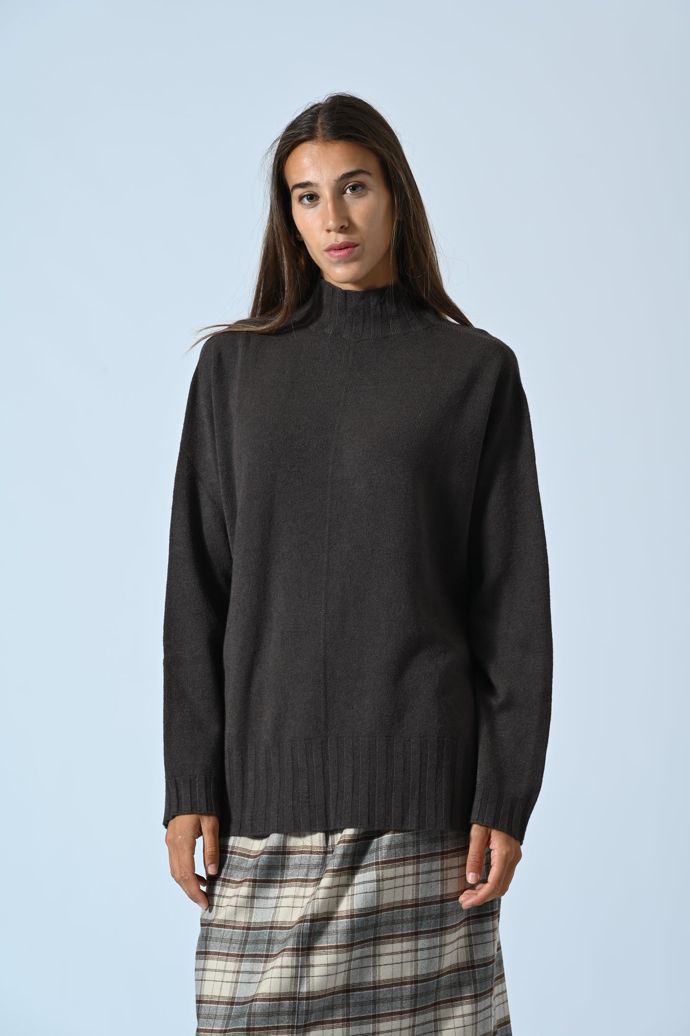 MAGLIA OVER LUPETTO