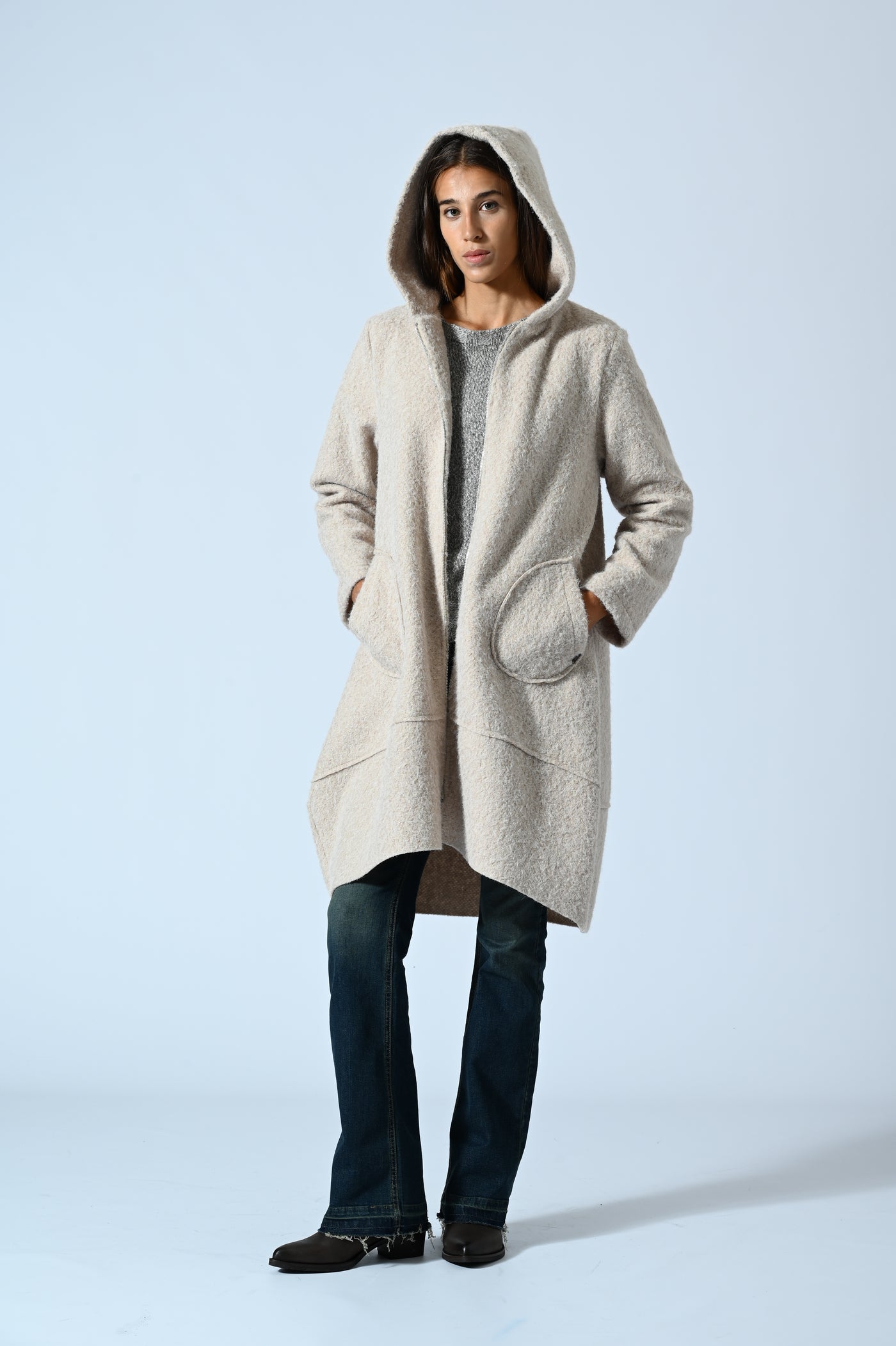 CAPPOTTO OVER ZIP CAPP. TEDDY