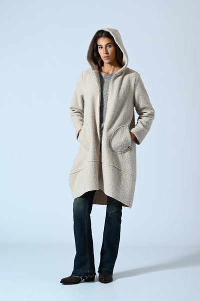 CAPPOTTO OVER ZIP CAPP. TEDDY