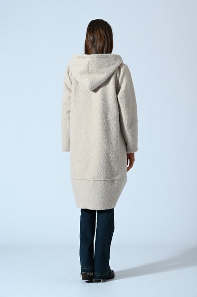 CAPPOTTO OVER ZIP CAPP. TEDDY