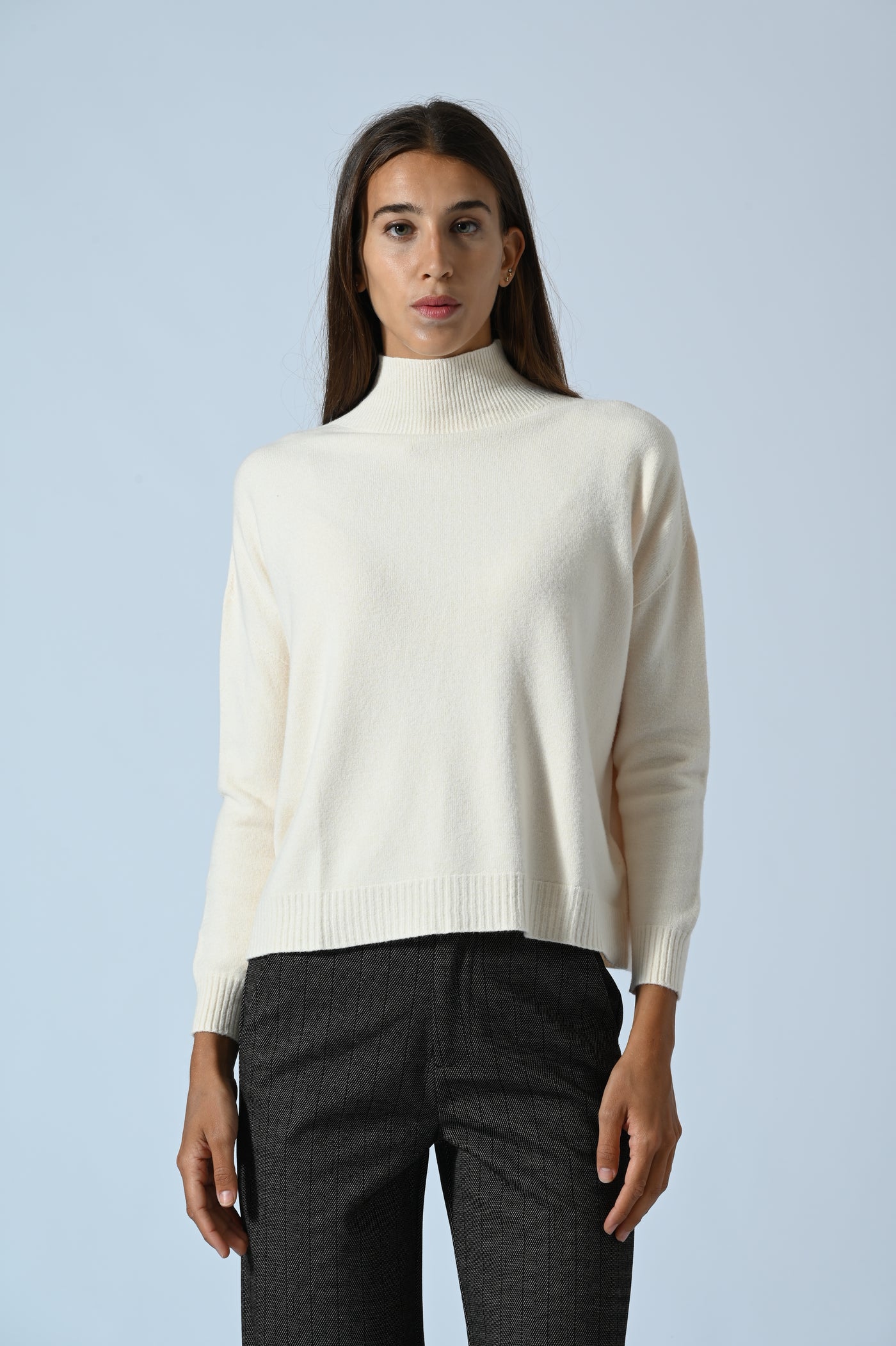 MAGLIA OVER LUPETTO