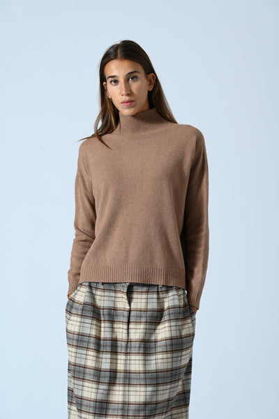MAGLIA OVER LUPETTO