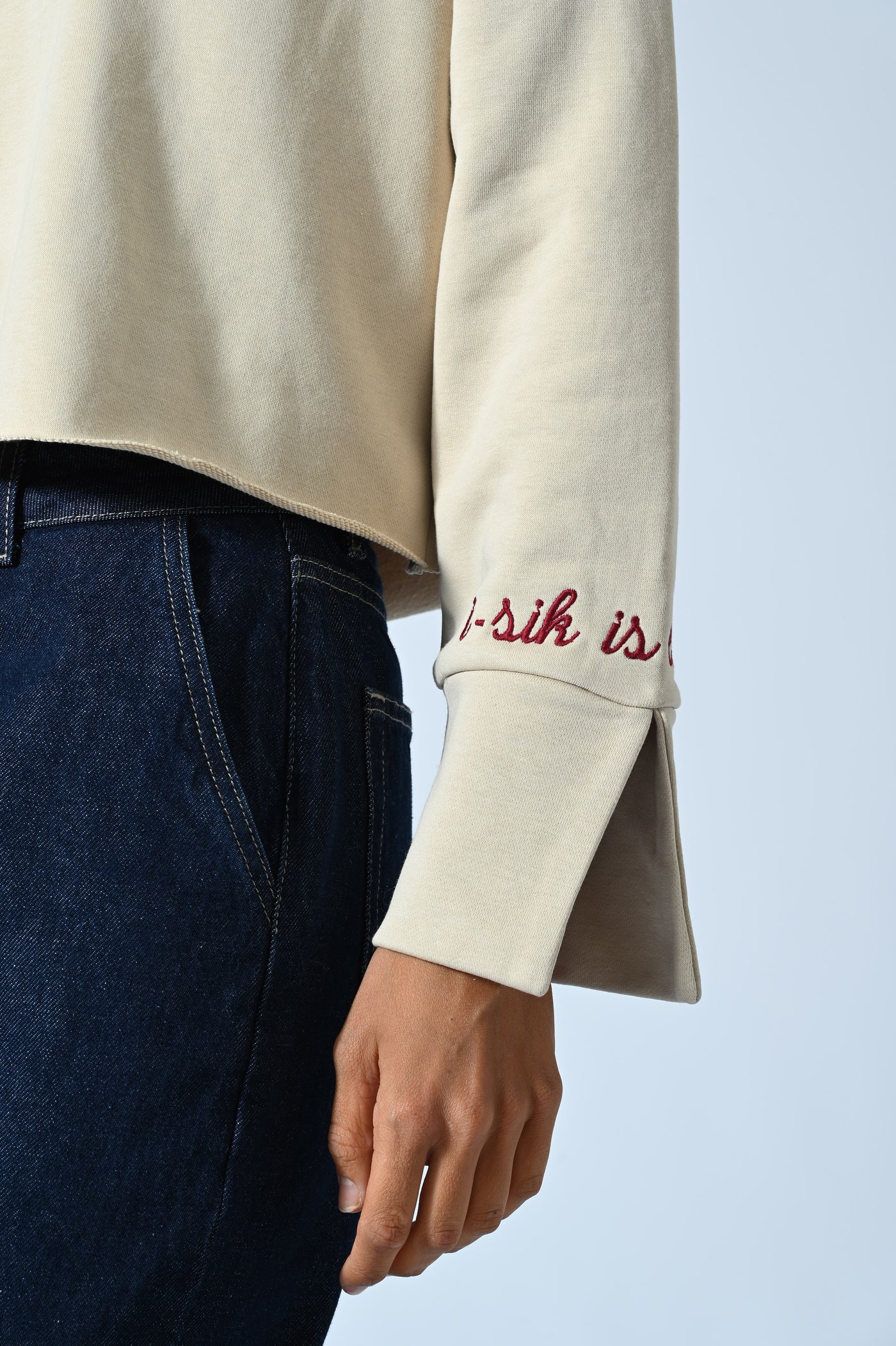 FELPA POLO DERBY CON RICAMO