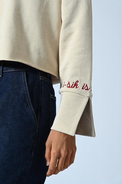 FELPA POLO DERBY CON RICAMO