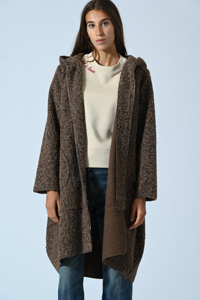 CAPPOTTO OVER ZIP CAPP. TEDDY