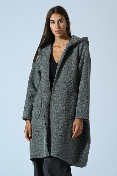 CAPPOTTO OVER ZIP CAPP. TEDDY