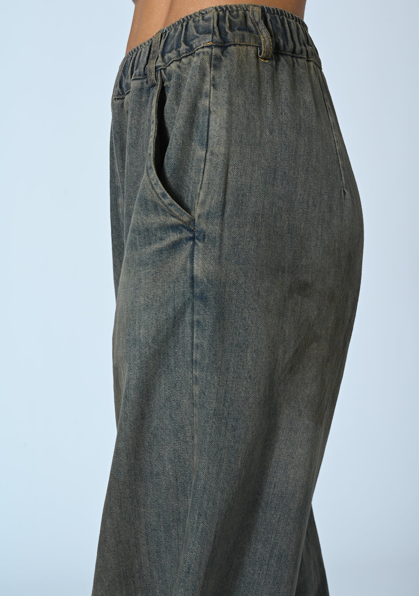 DENIM BOY-FIT SABBIATO