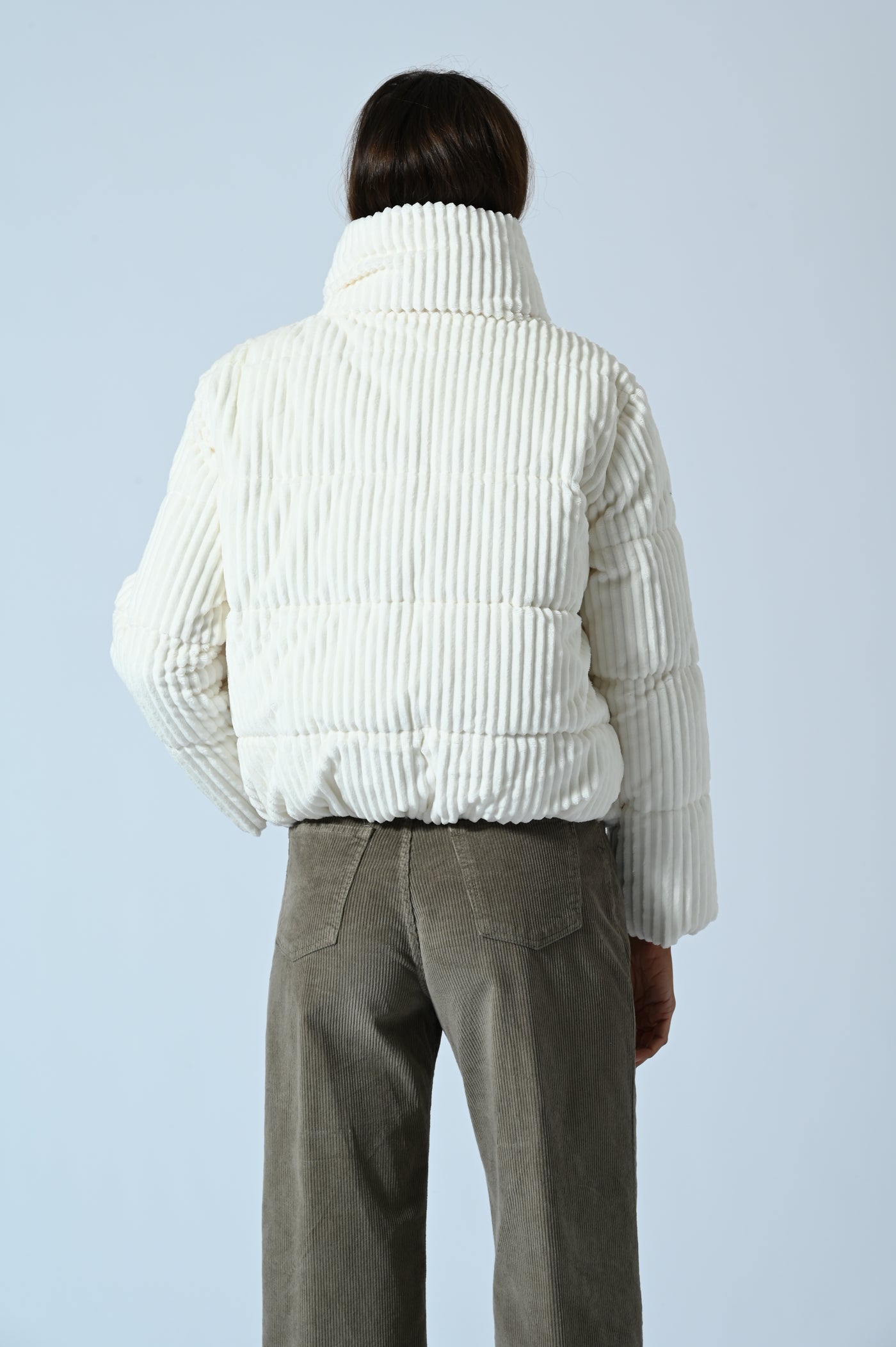 PIUMINO CROPPED MANO VELLUTO