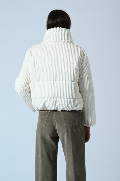 PIUMINO CROPPED MANO VELLUTO