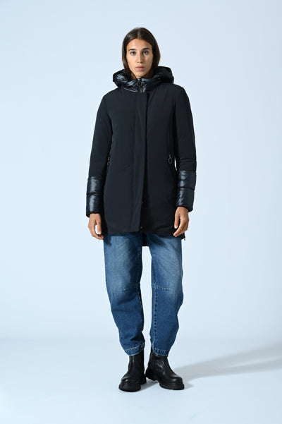 ECOPIUMINO LUNGO CON CAPPUCCIO