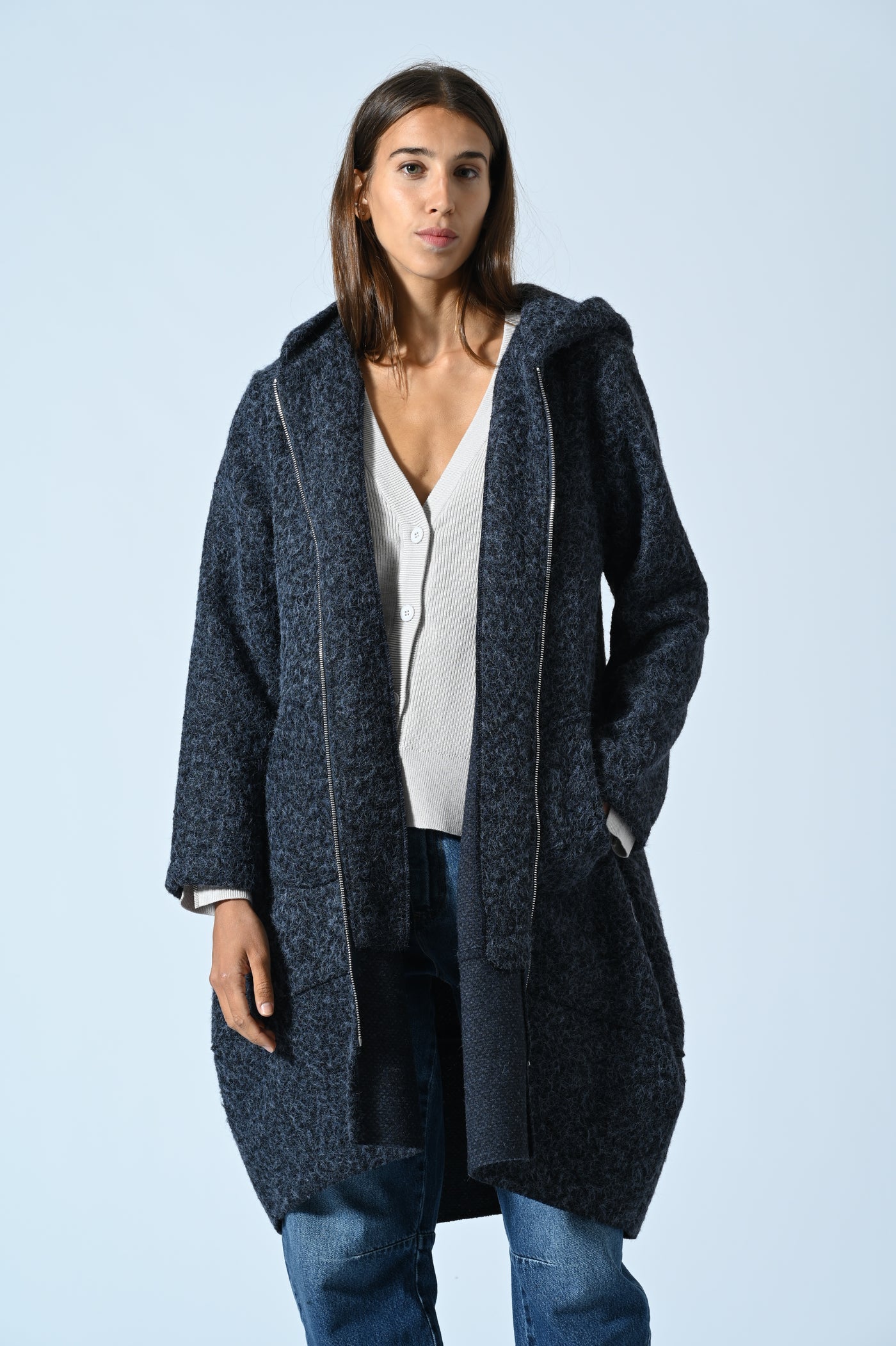 CAPPOTTO OVER ZIP CAPP. TEDDY