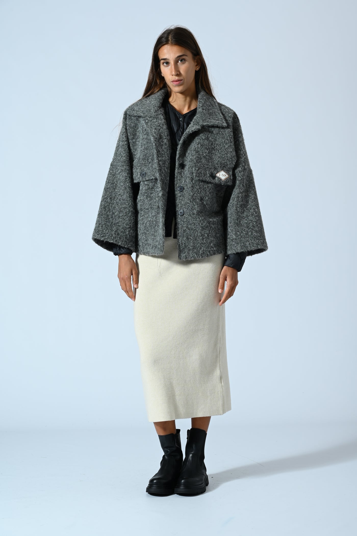 CAPPOTTO CROP TEDDY