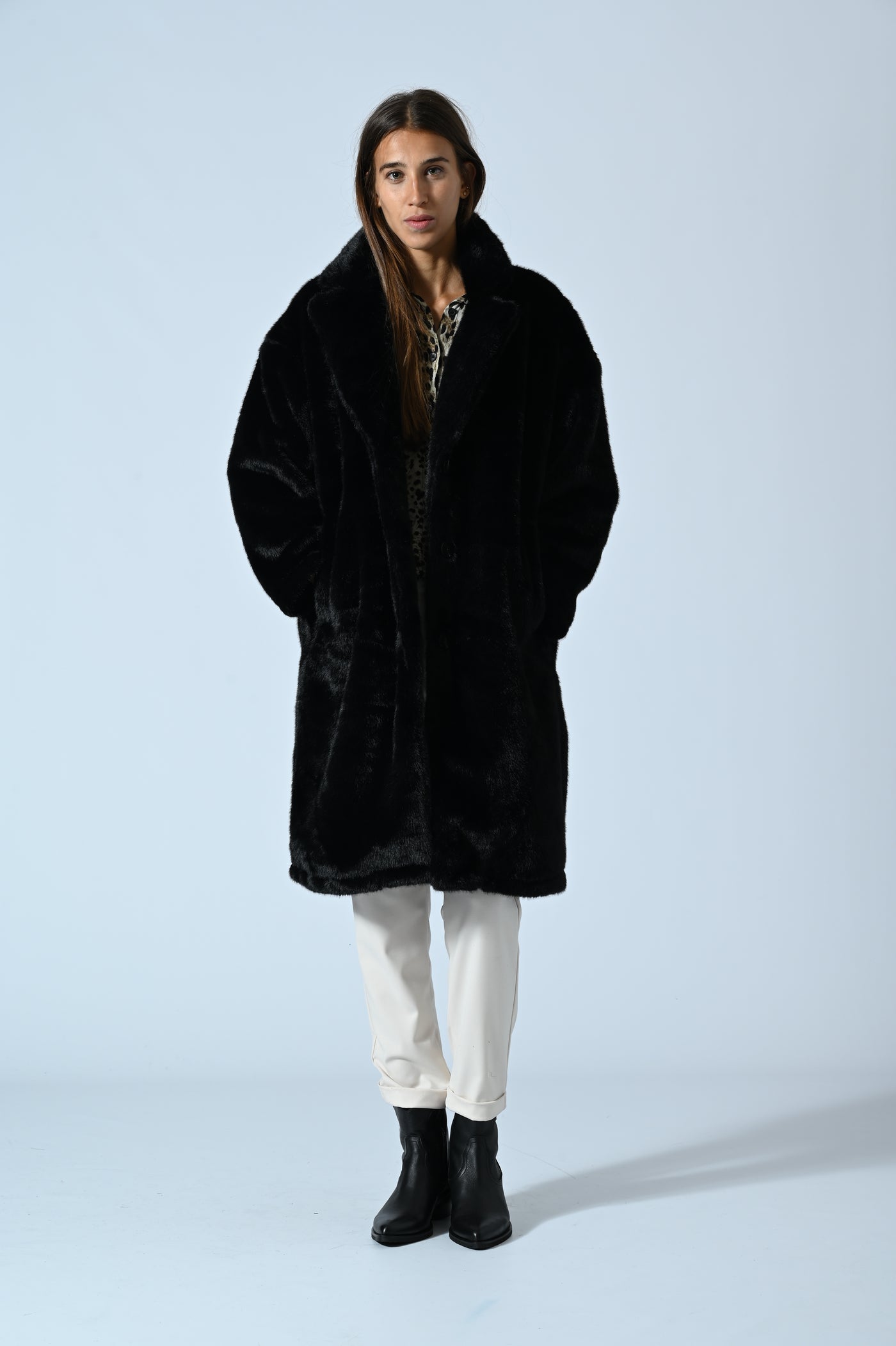 CAPPOTTO ECOPELLICCIA