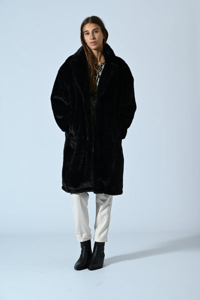 CAPPOTTO ECOPELLICCIA