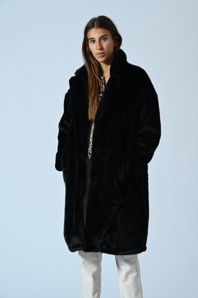 CAPPOTTO ECOPELLICCIA