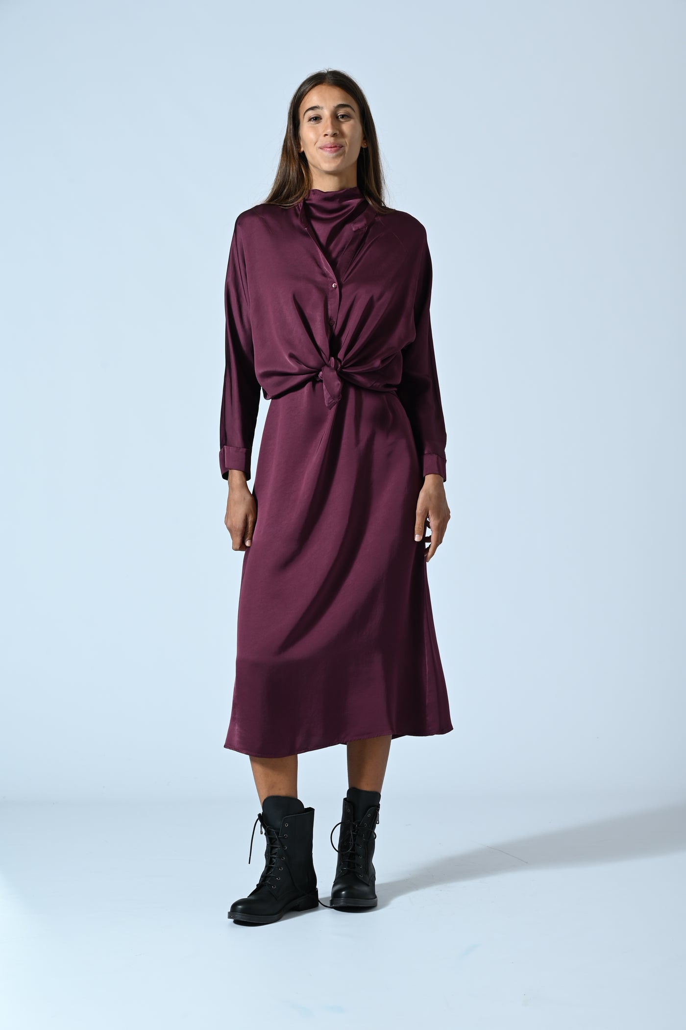 CAMICIA SATIN