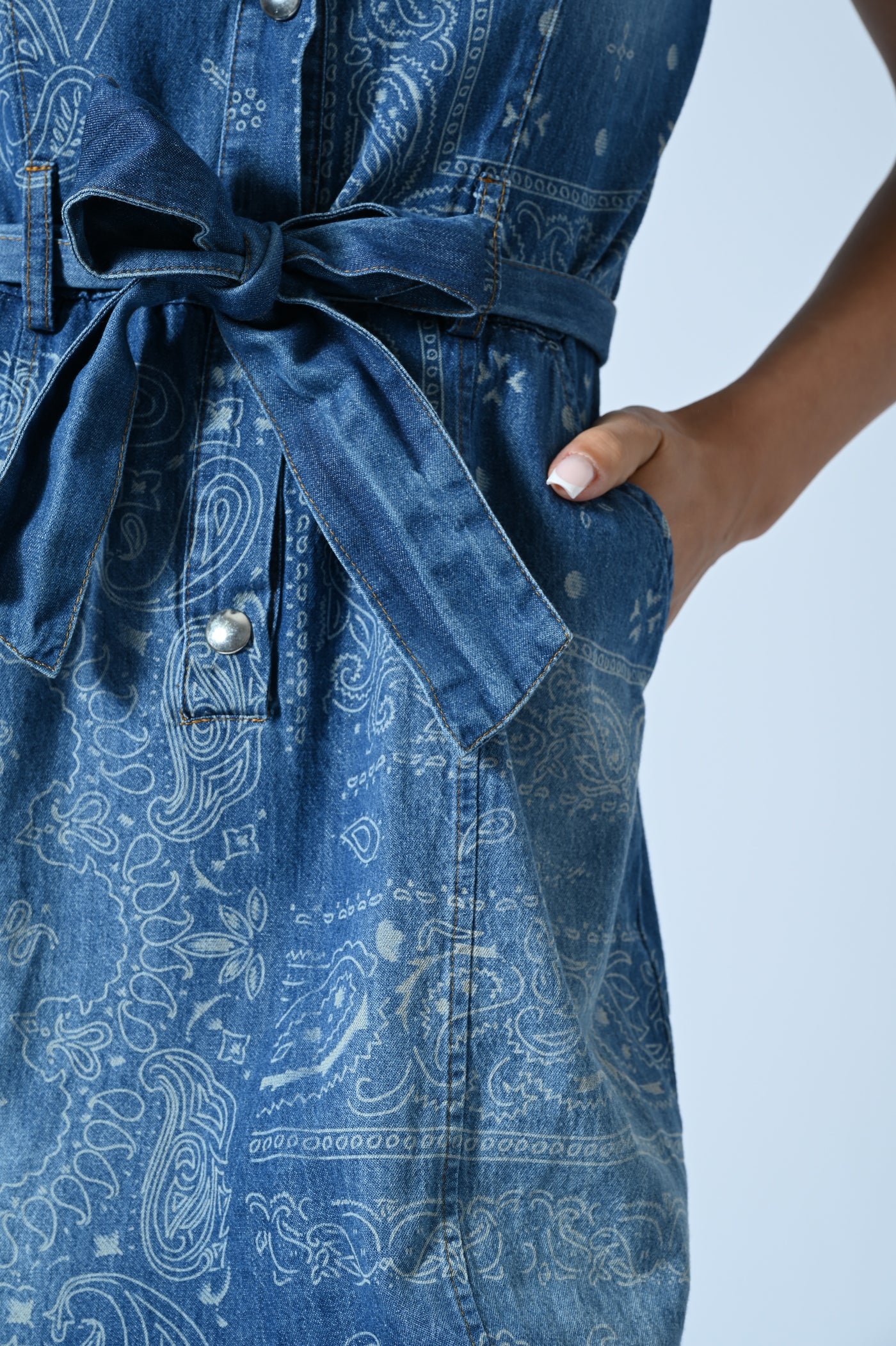 ABITO JEANS BANDANA