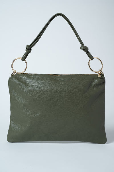 MAXI POCHETTE VERA PELLE NAPPA