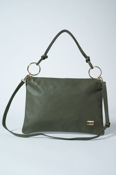 MAXI POCHETTE VERA PELLE NAPPA