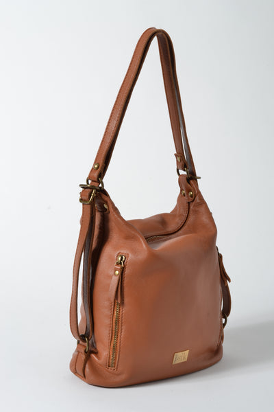 ZAINO BAG MIDI VERA PELLE