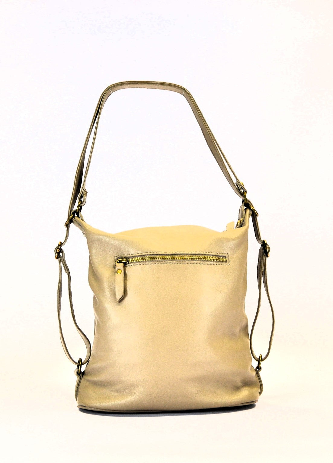 ZAINO BAG MIDI VERA PELLE