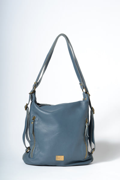 ZAINO BAG MIDI VERA PELLE