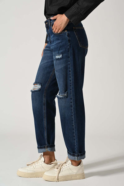 DENIM SLIM ROTTURE