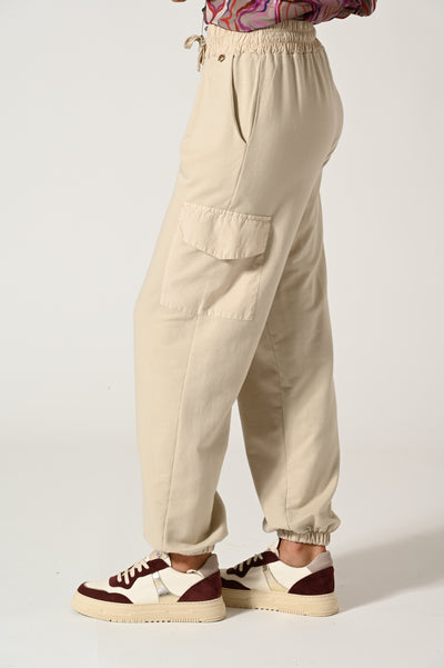 PANT. FELPA CARGO