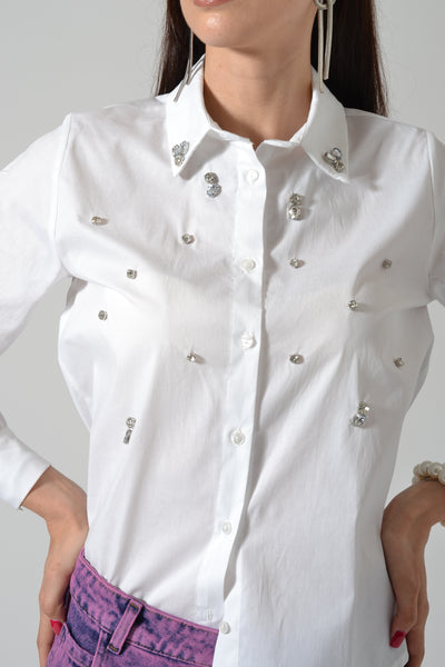 CAMICIA POPELINE APPLICAZIONI