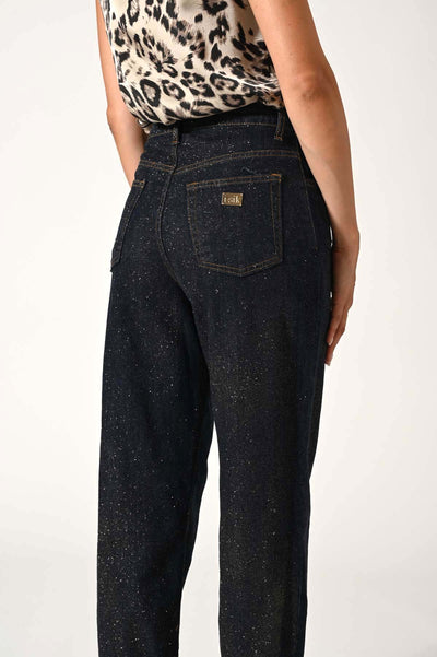 DENIM WIDE LEG GLITTER RISV.