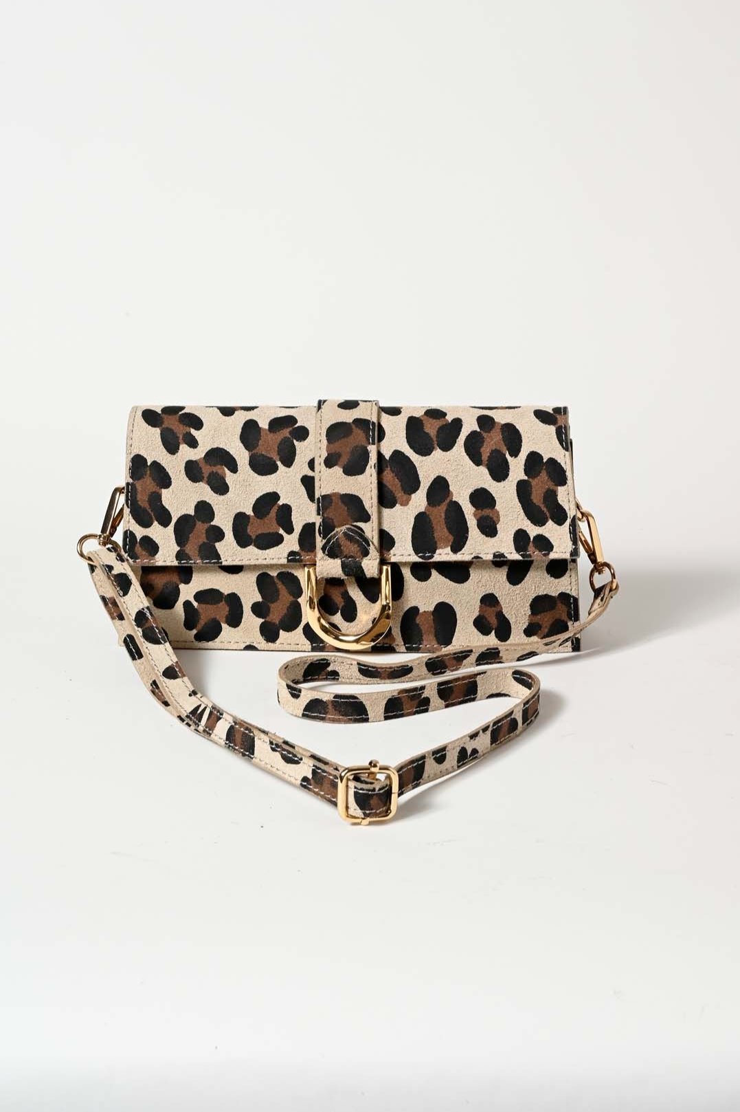 BORSA MIDI ANIMALIER VERA PELL