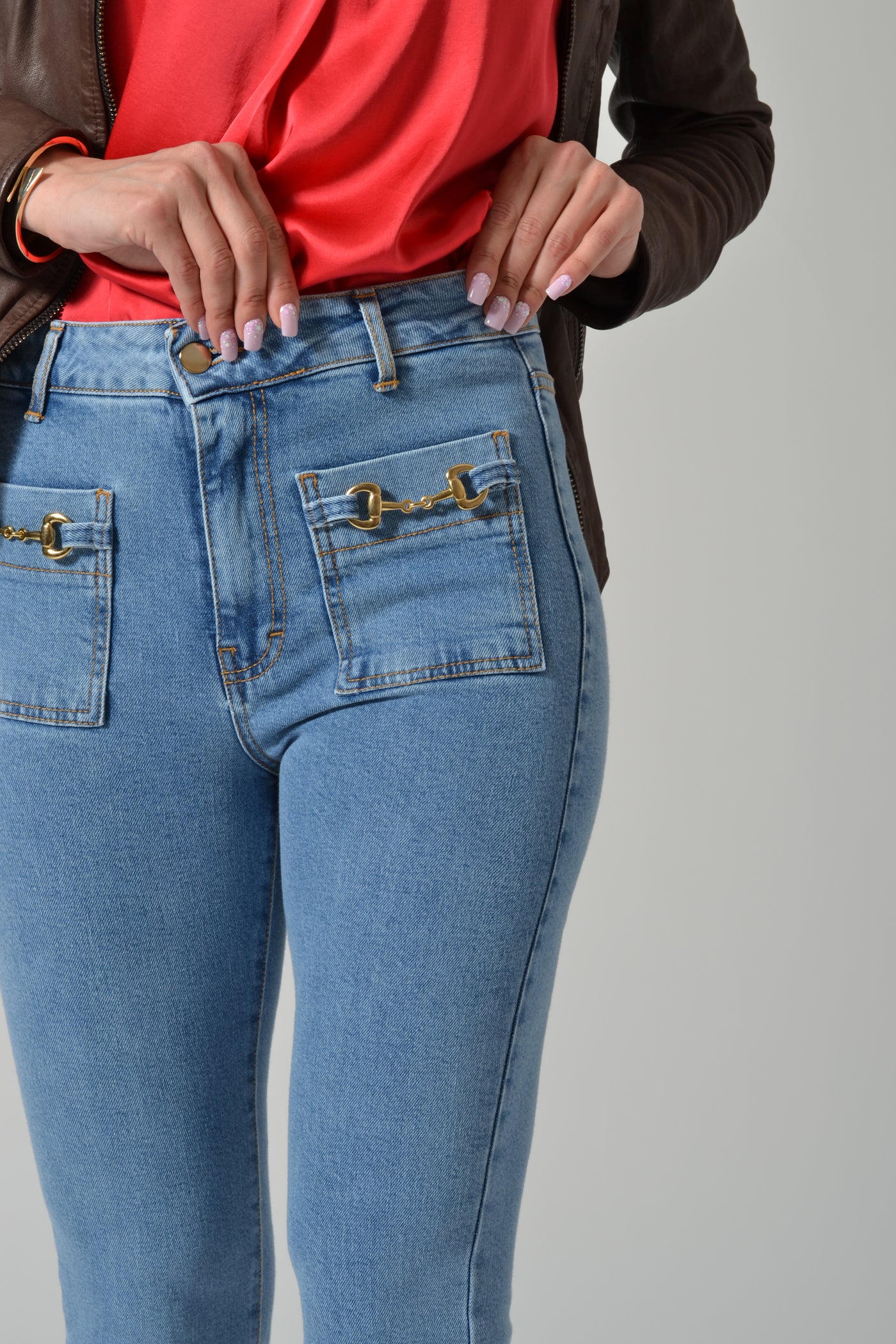 JEANS ZAMPETTA TOPPA MORSETTI