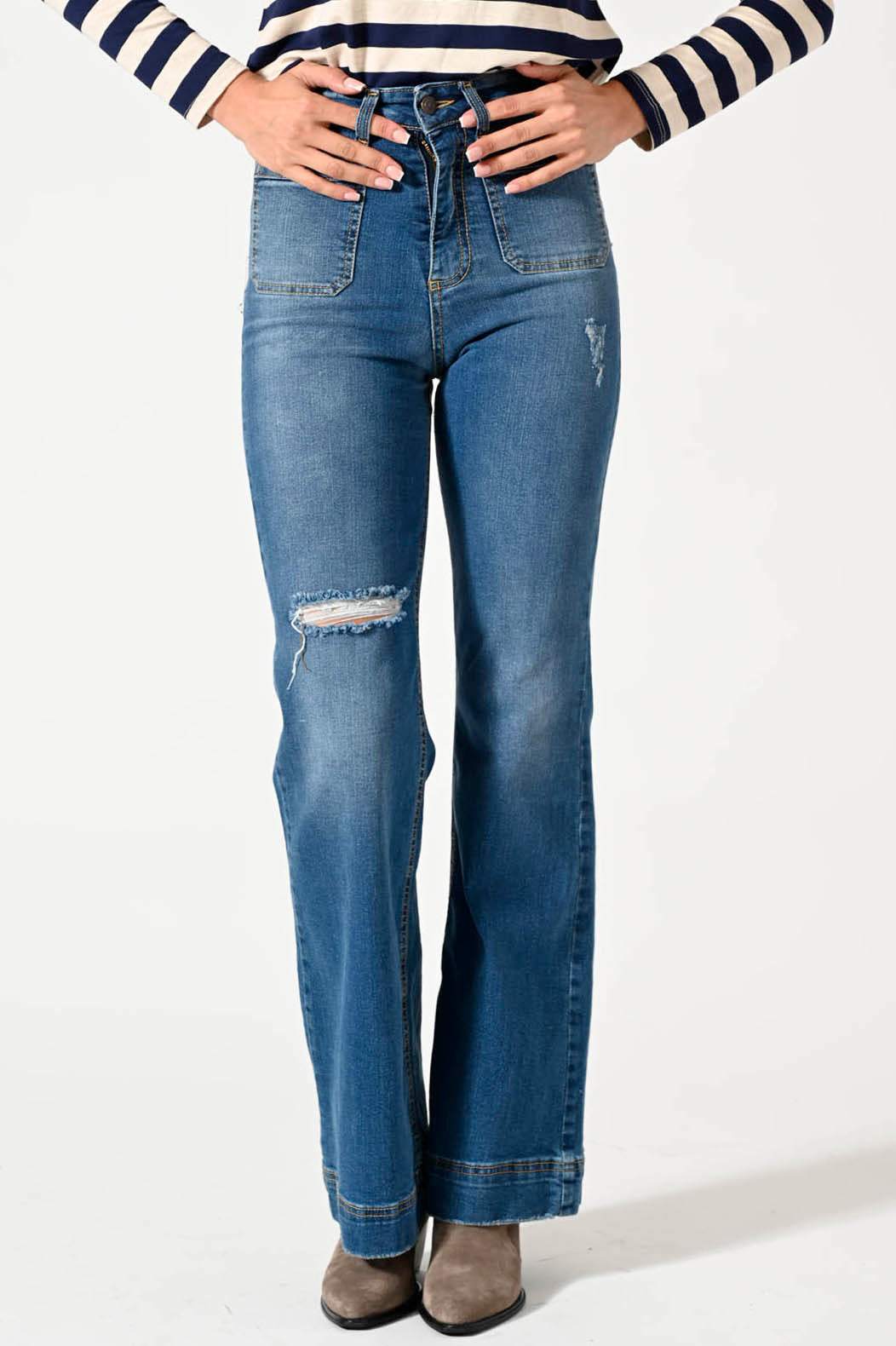 JEANS ZAMPETT TASCA TOPPA ROTT