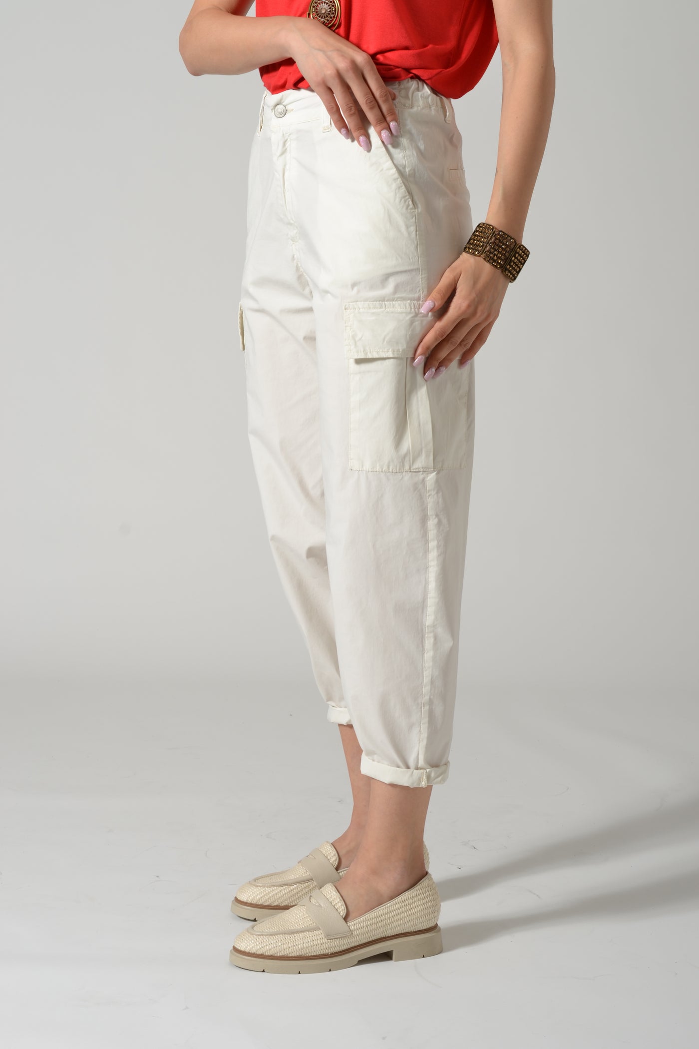 PANT. CARGO TELA COTONE