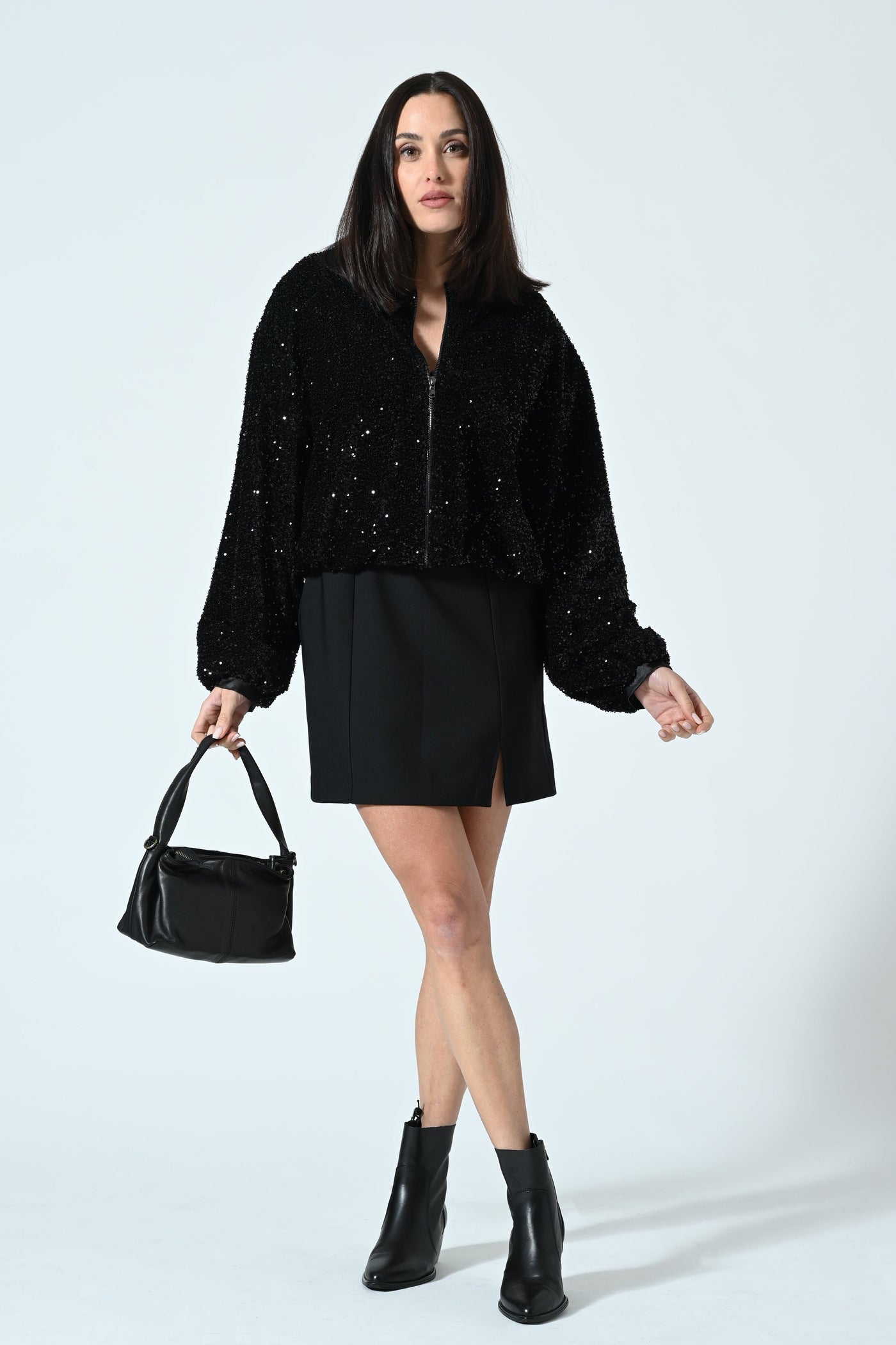 BOMBER PAILLETTES