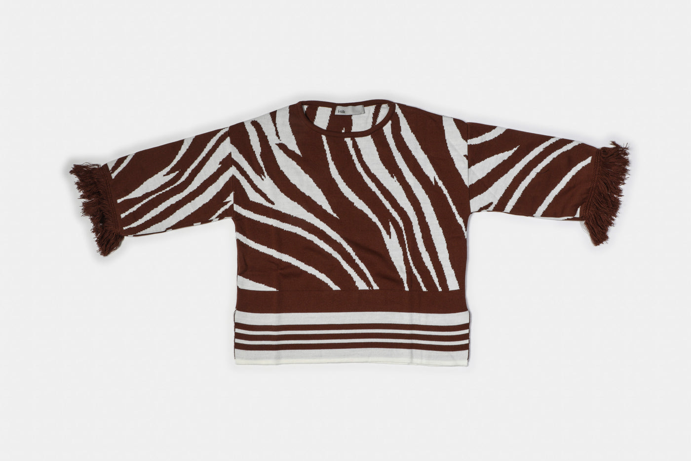 MAGLIA OVER FRANGE ZEBRA