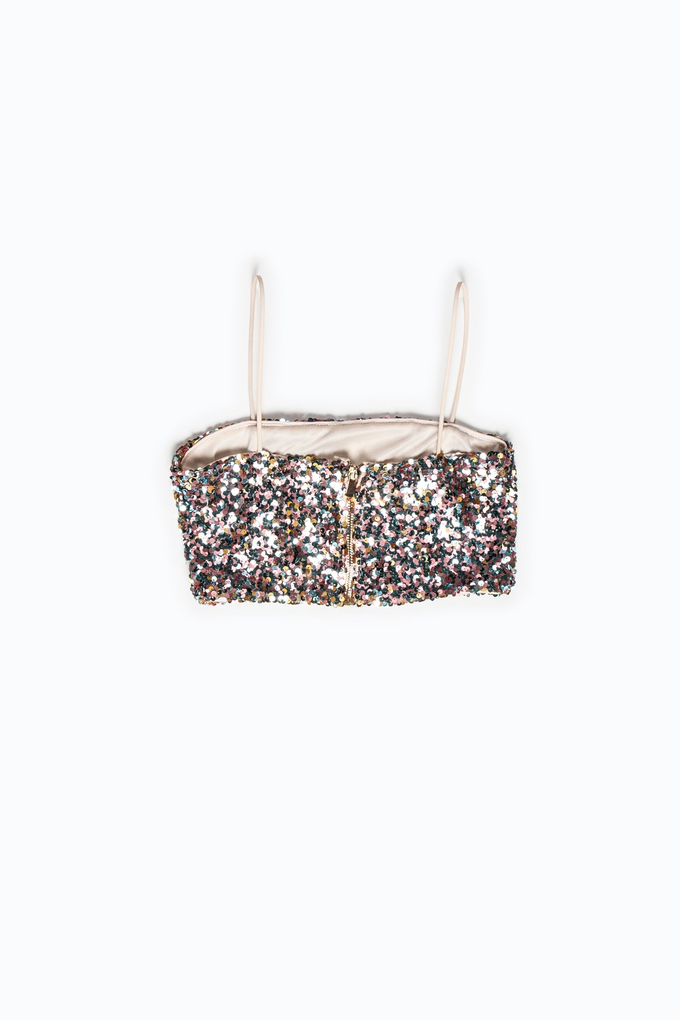 TOP FASCIA PAILLETTES