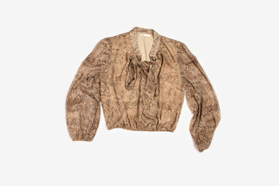 BLUSA ANIMALIER