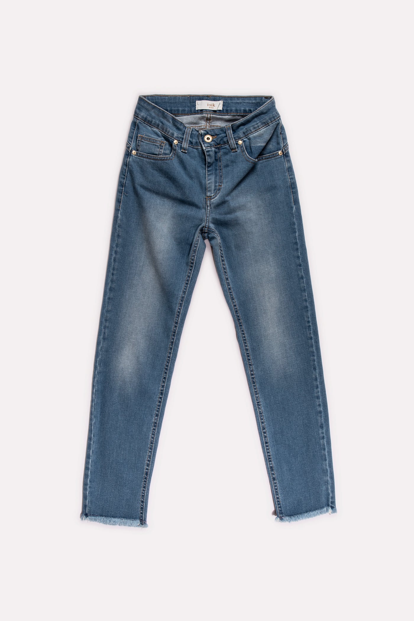 JEANS 5T SLIM FONDO ABRASIONI