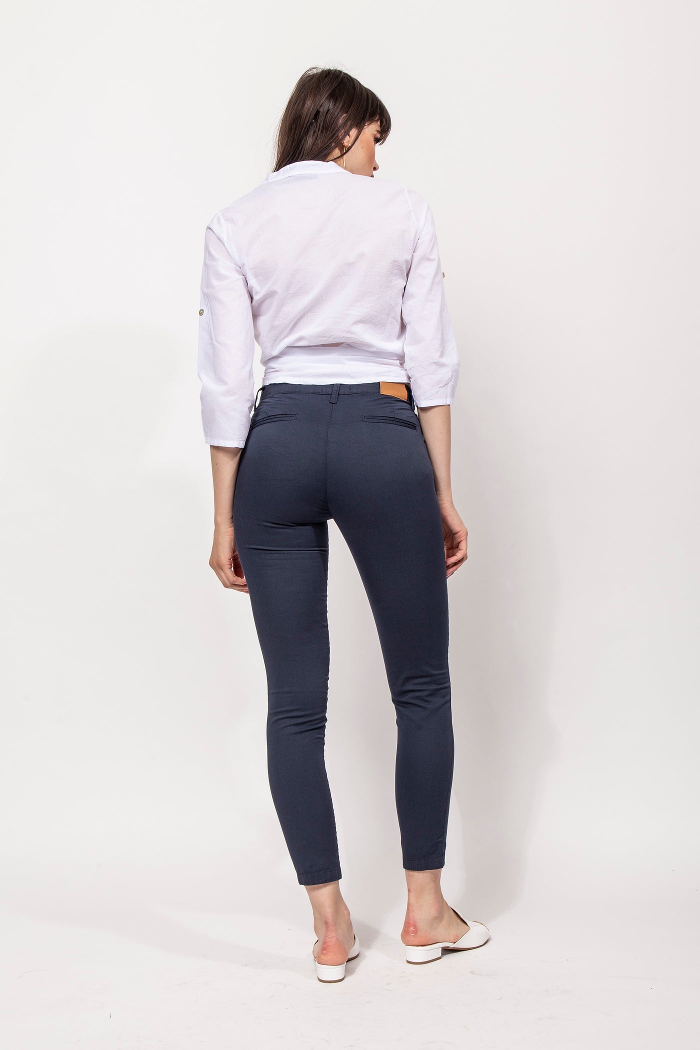 PANT. CHINO PINCE RASO