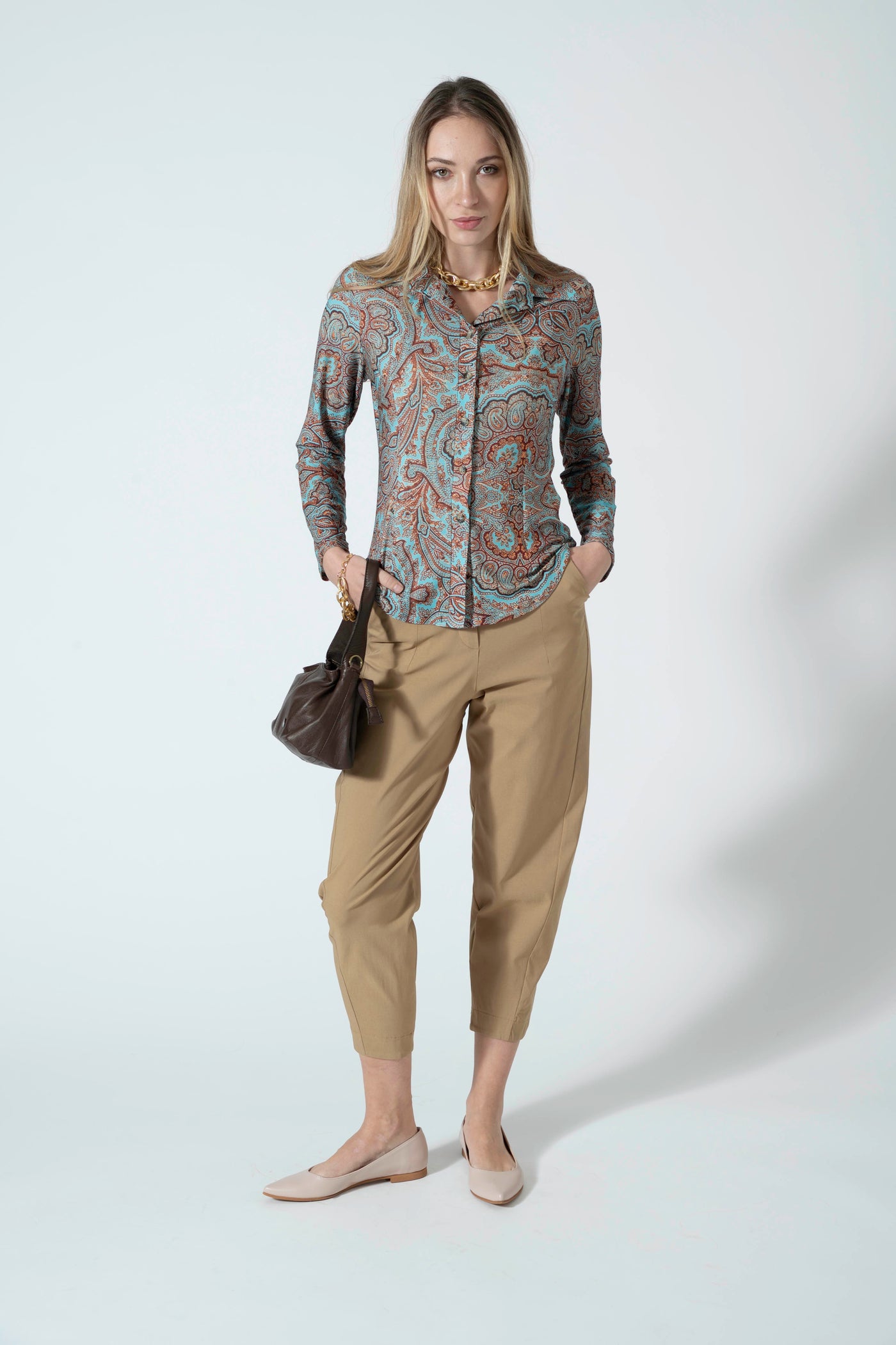 CAMICIA JERSEY FANT. CASHMERE